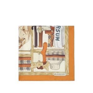 Burberry Women Wardbore Silk Scarf